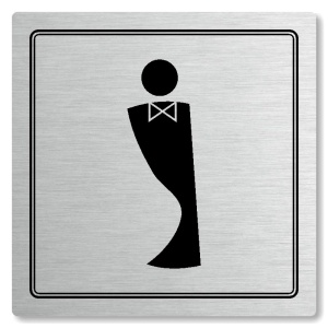 Piktogram WC muži